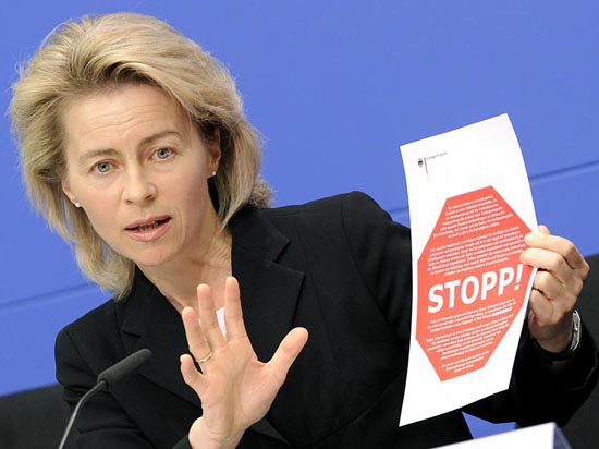 zensursula ursula von der leyen internet-sperre