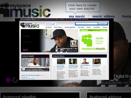  MySpace jetzt mit noch mehr Platz für Musik und Videos 